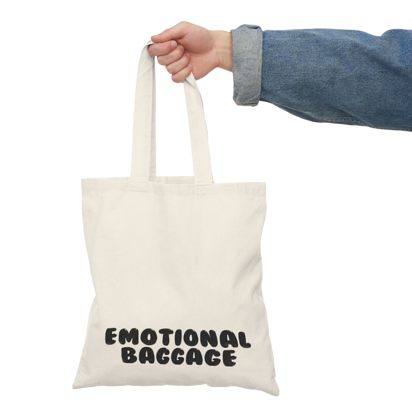 Natural Tote Bag - Emotional Baggage