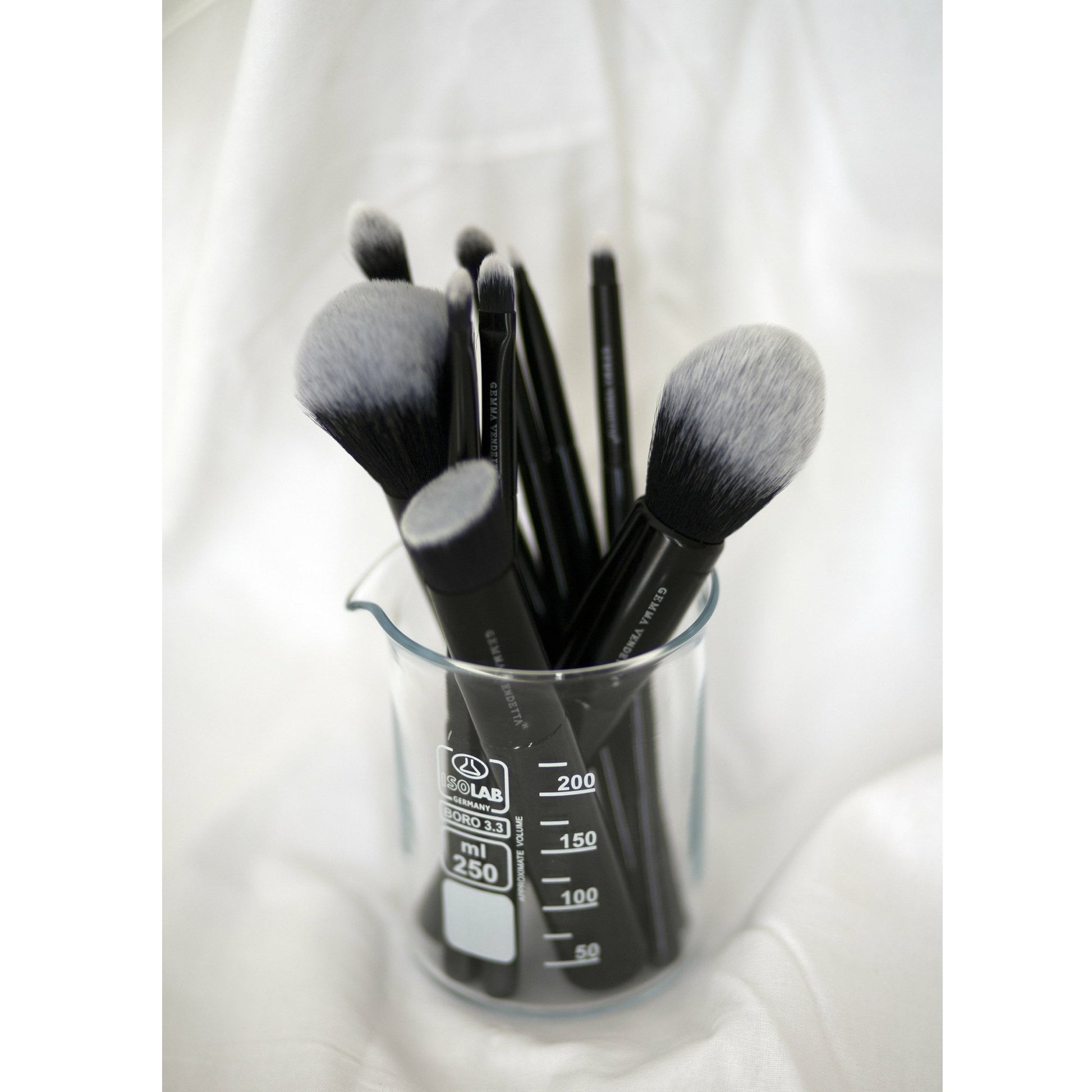 9pce Professional Brush Set | Wood Handle | Vegan Friendly - Gemma Vendetta